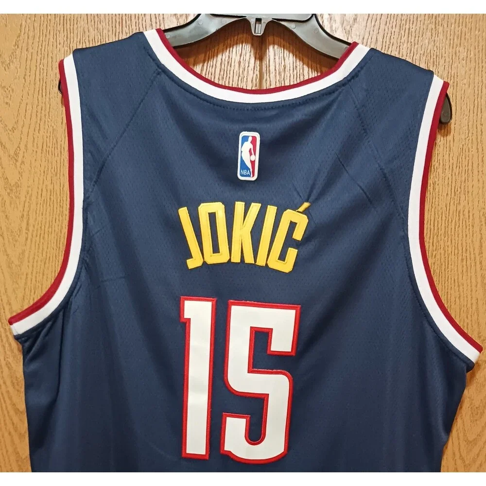 Nikola Jokic (Nike)-(Nuggets)-(Blue)-(Jersey)-(New Condition)-(Size XL)-$100.00 - Picture 7 of 9